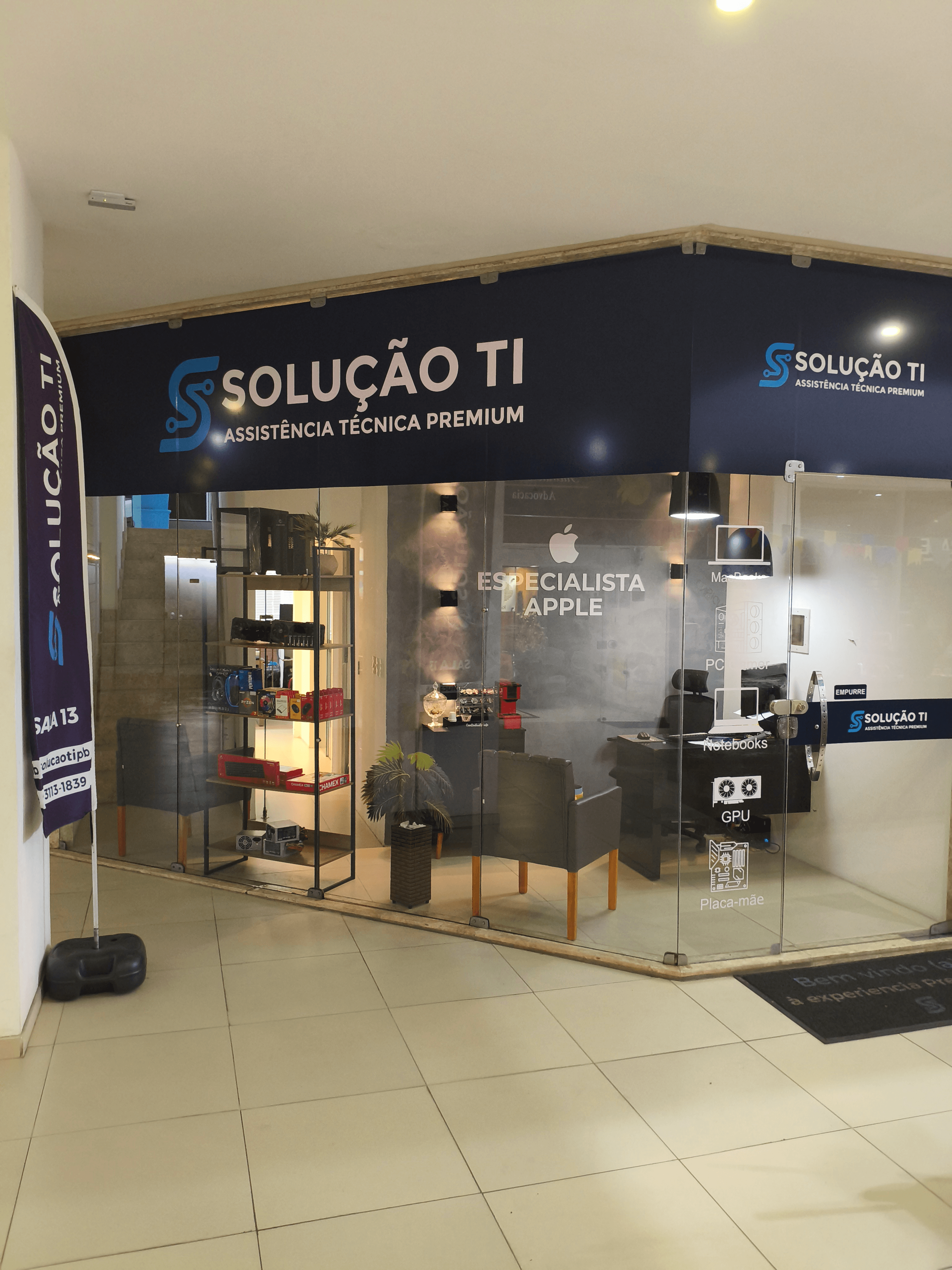 Recepção da Solução TI Assistência Técnica Premium